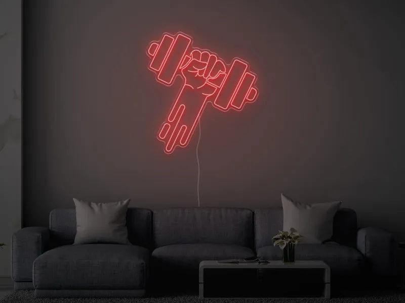 Strong Hand - Insegna Neon LED