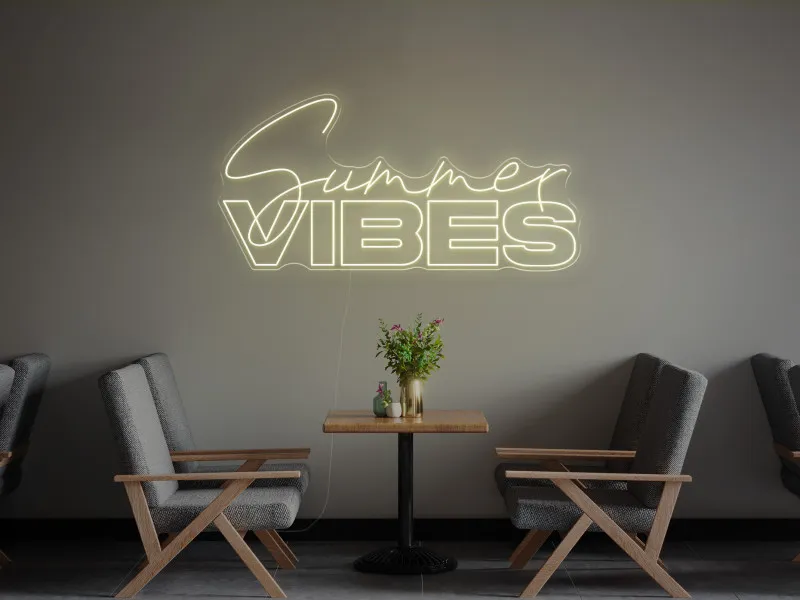Summer Vibes - Insegna Neon LED