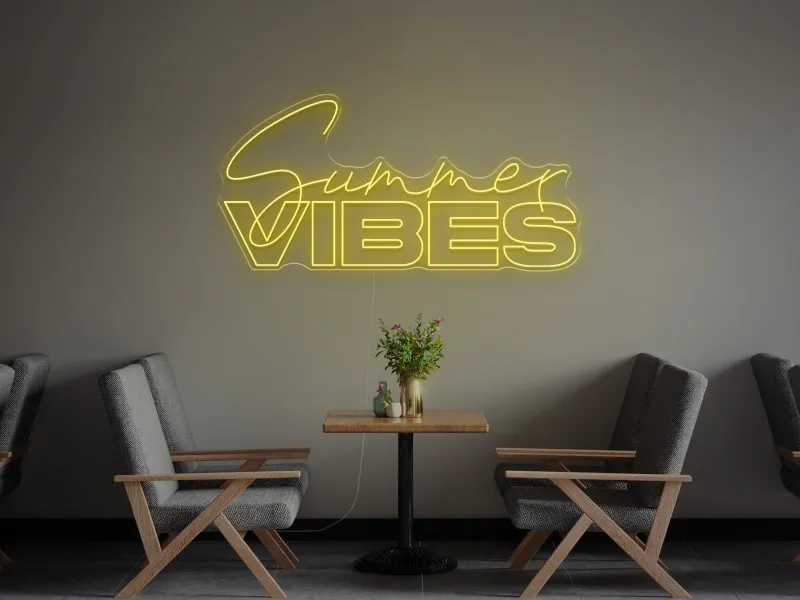 Summer Vibes - Insegna Neon LED