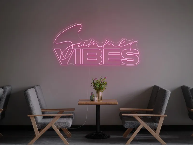 Summer Vibes - Insegna Neon LED