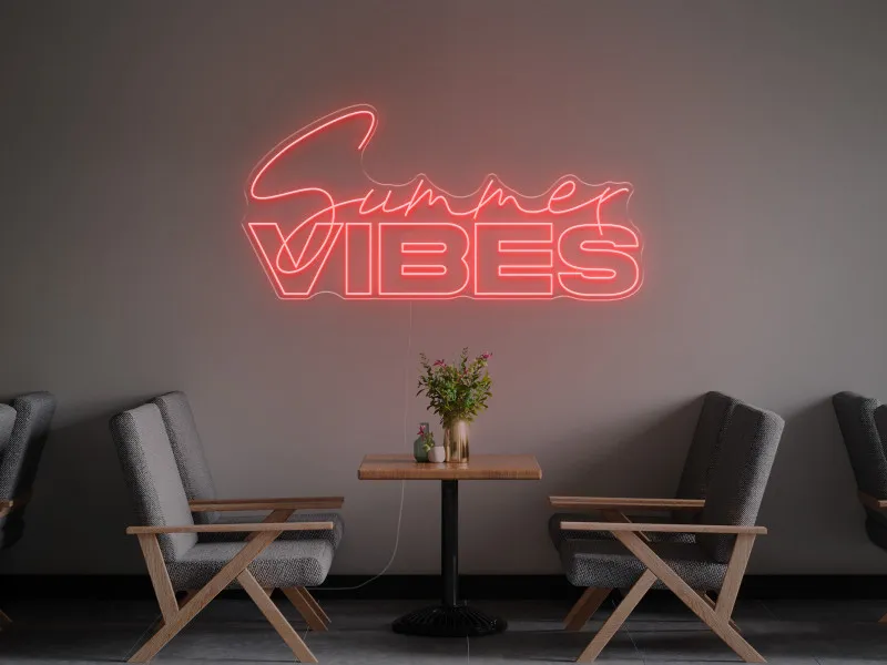 Summer Vibes - Insegna Neon LED
