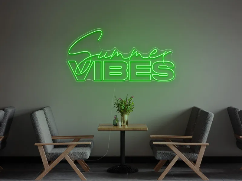 Summer Vibes - Insegna Neon LED