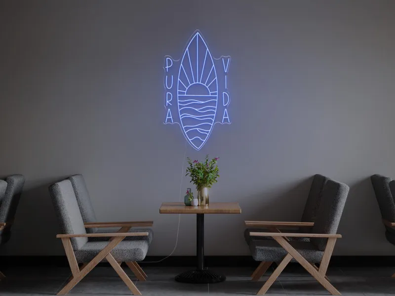Pura Vida - Insegna Neon LED