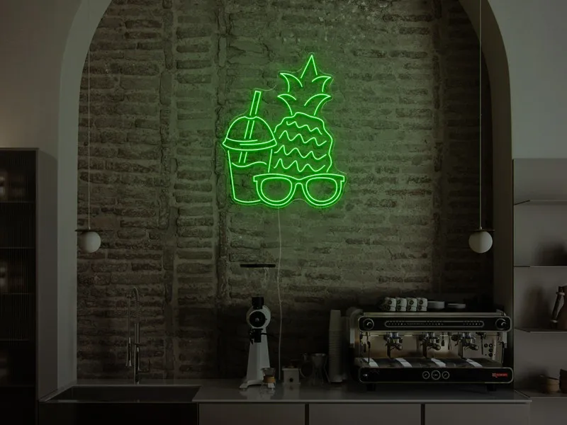 Cool Pineapple - Insegna Neon LED