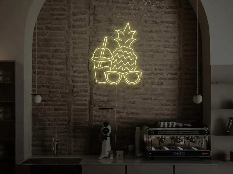 Cool Pineapple - Insegna Neon LED