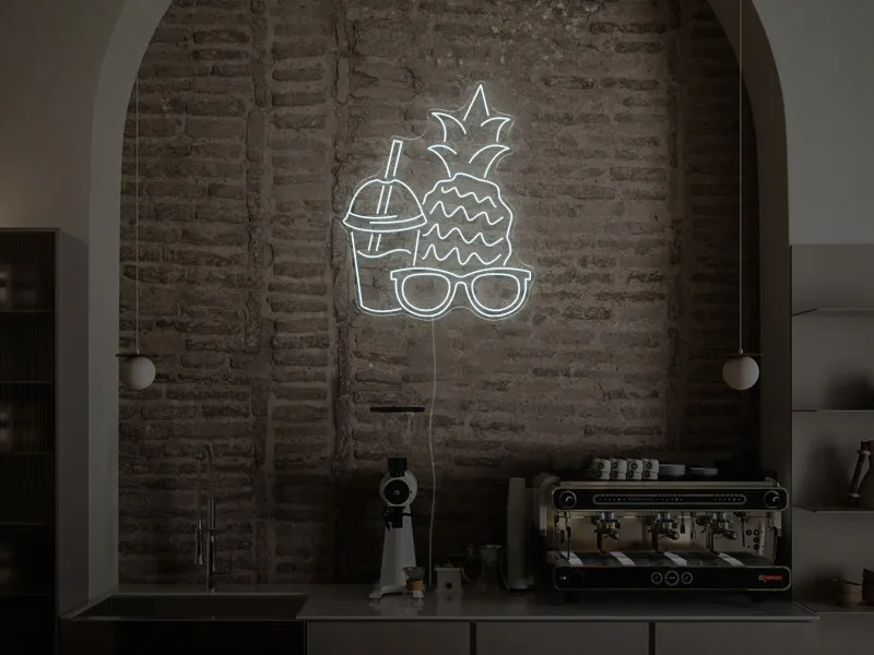 Cool Pineapple - Insegna Neon LED