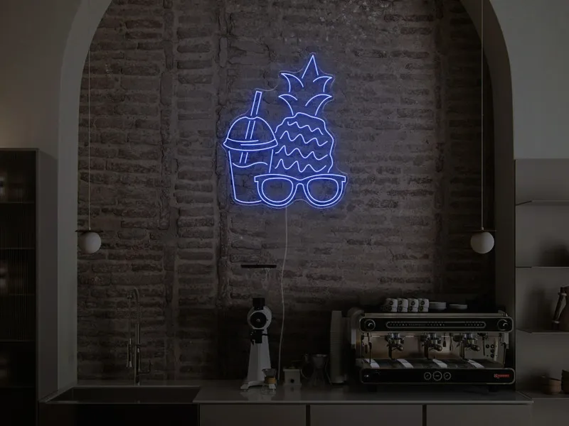 Cool Pineapple - Insegna Neon LED