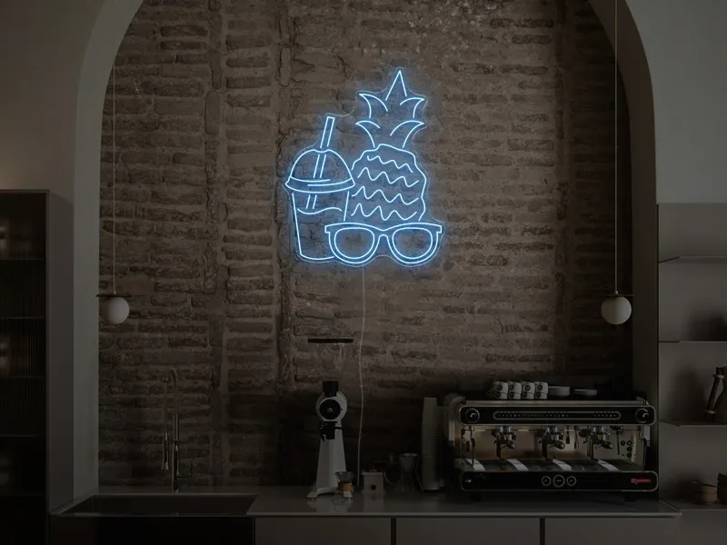 Cool Pineapple - Insegna Neon LED