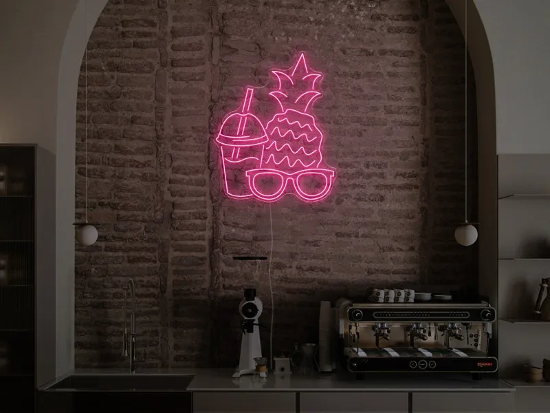 Cool Pineapple - Insegna Neon LED