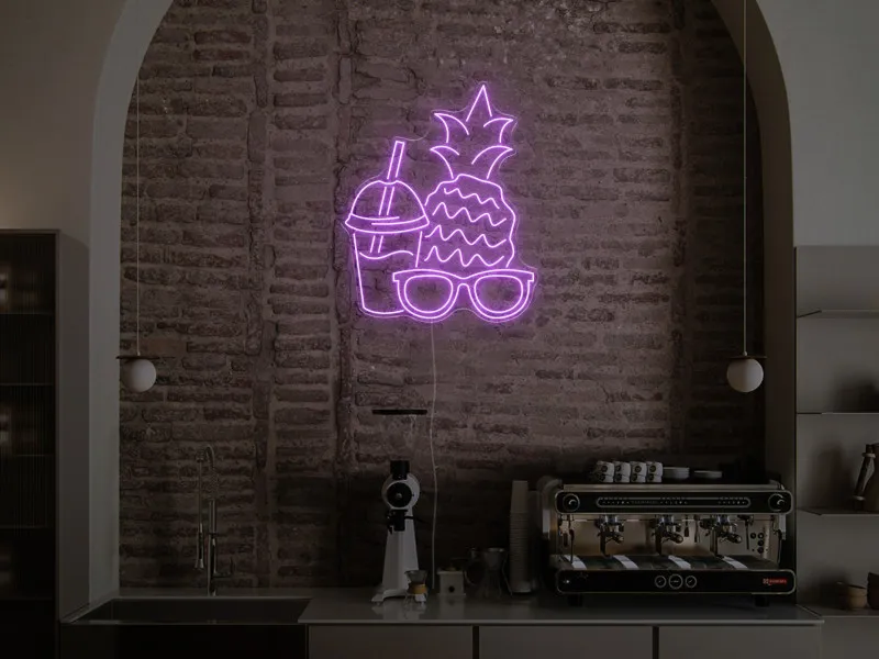 Cool Pineapple - Insegna Neon LED