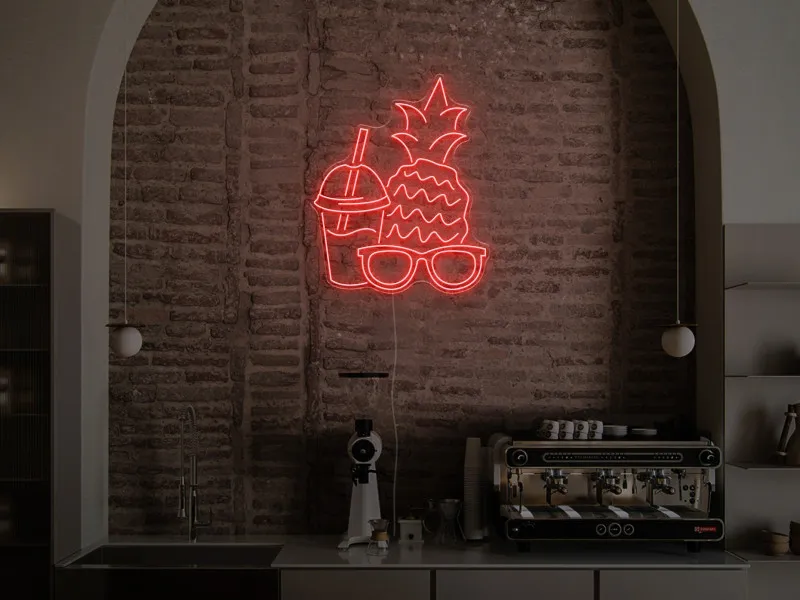Cool Pineapple - Insegna Neon LED