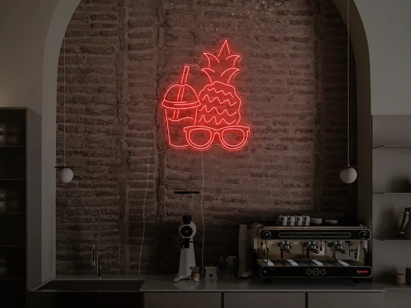 Cool Pineapple - Insegna Neon LED