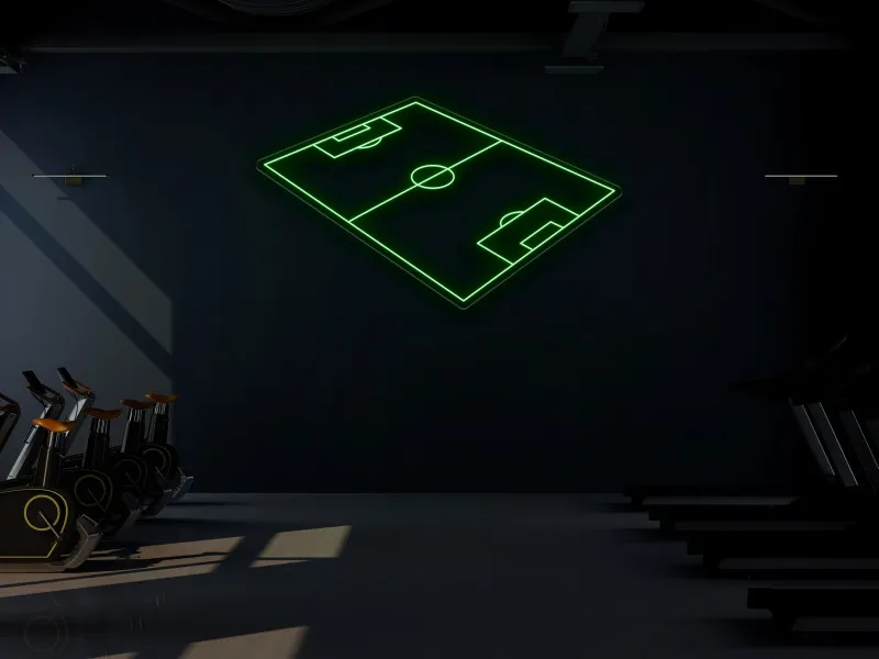 Campo da Calcio - Insegna Neon LED