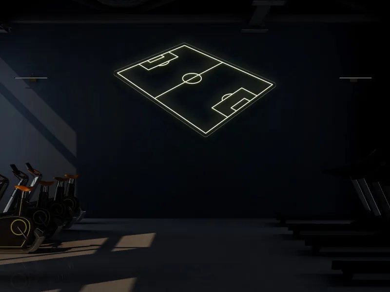 Campo da Calcio - Insegna Neon LED