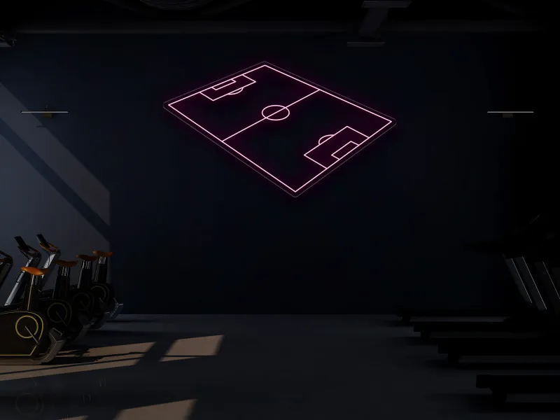 Campo da Calcio - Insegna Neon LED