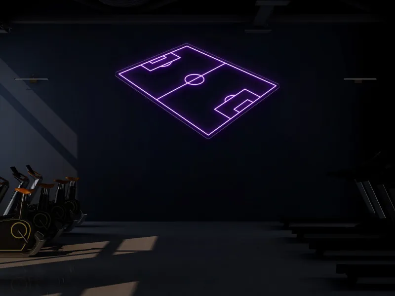 Campo da Calcio - Insegna Neon LED