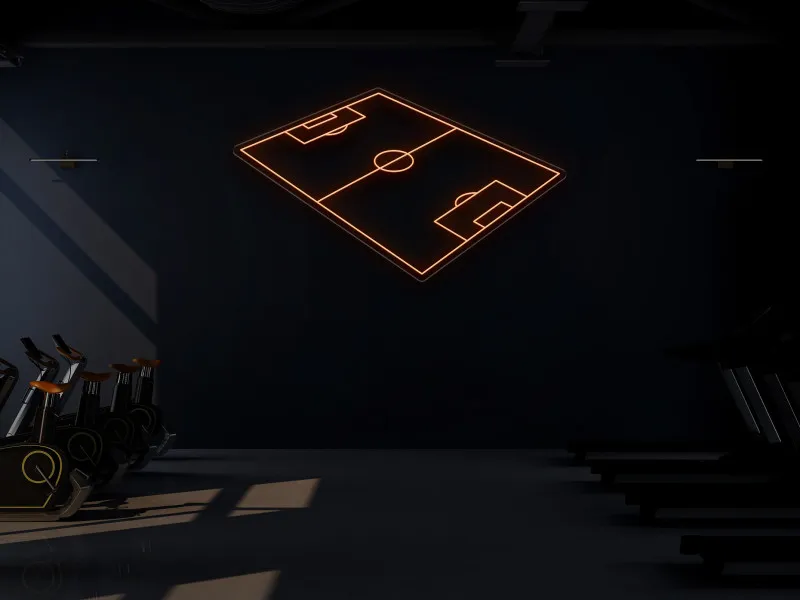 Campo da Calcio - Insegna Neon LED