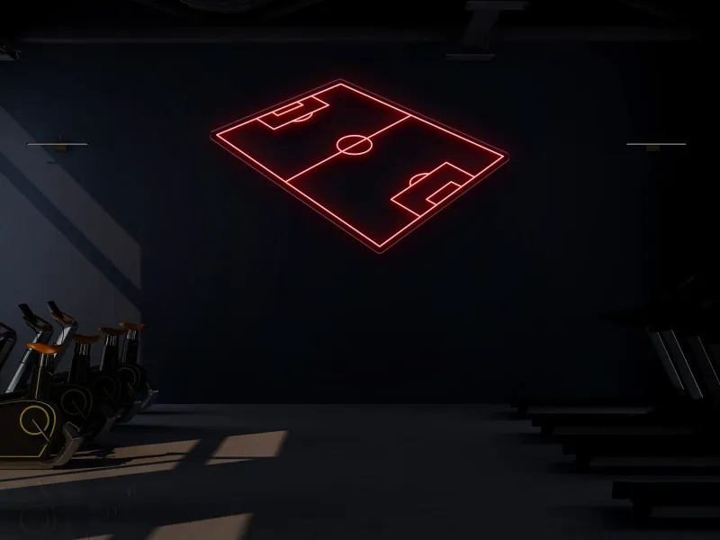 Campo da Calcio - Insegna Neon LED