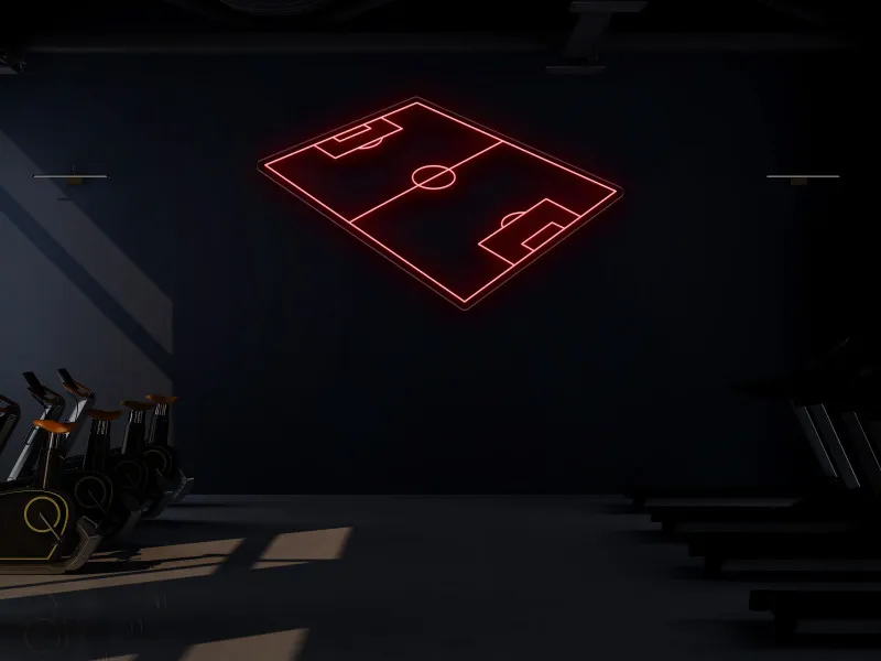 Campo da Calcio - Insegna Neon LED