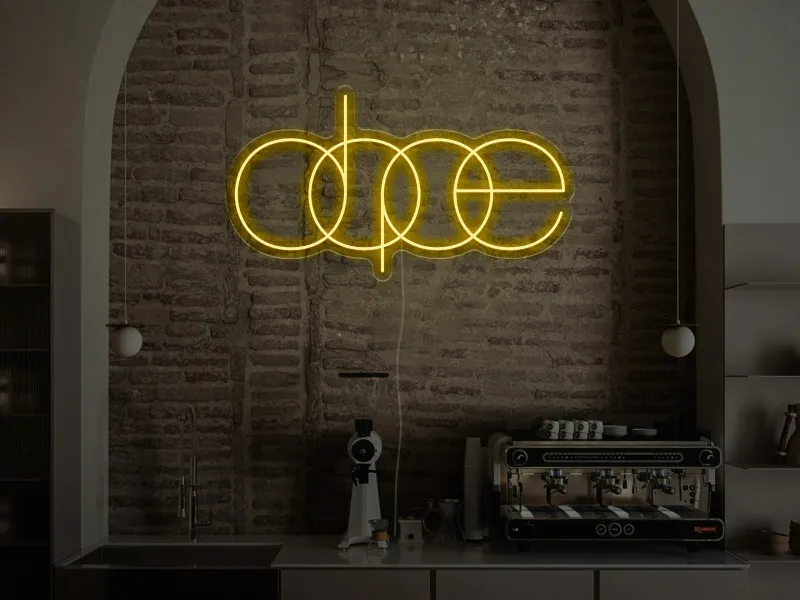dope - Insegna Neon LED