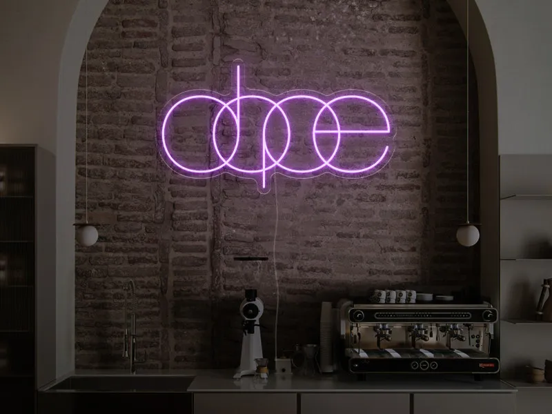 dope - Insegna Neon LED