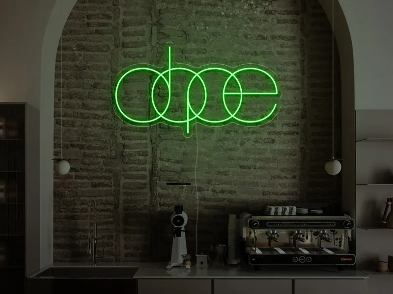 dope - Insegna Neon LED