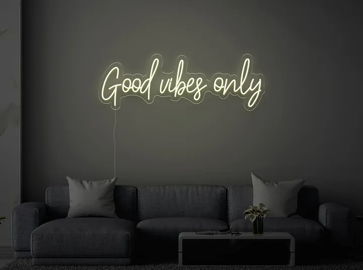 Good vibes only - Insegne al neon a LED
