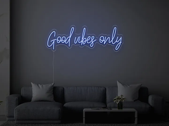 Good vibes only - Insegne al neon a LED