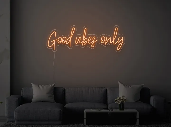 Good vibes only - Insegne al neon a LED