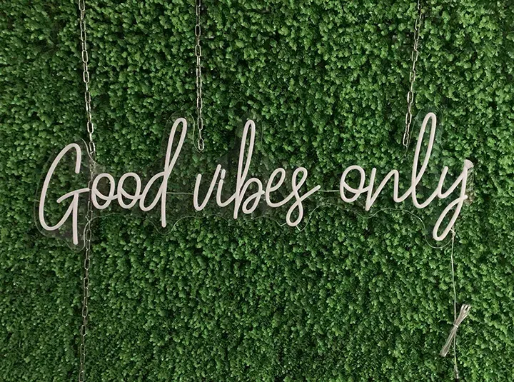 Good vibes only - Insegne al neon a LED