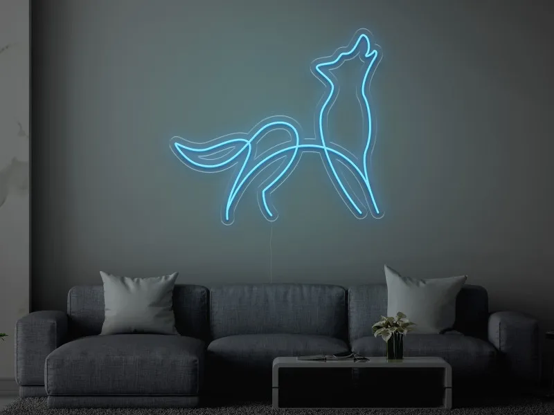 Wolf - Semn Luminos LED Neon