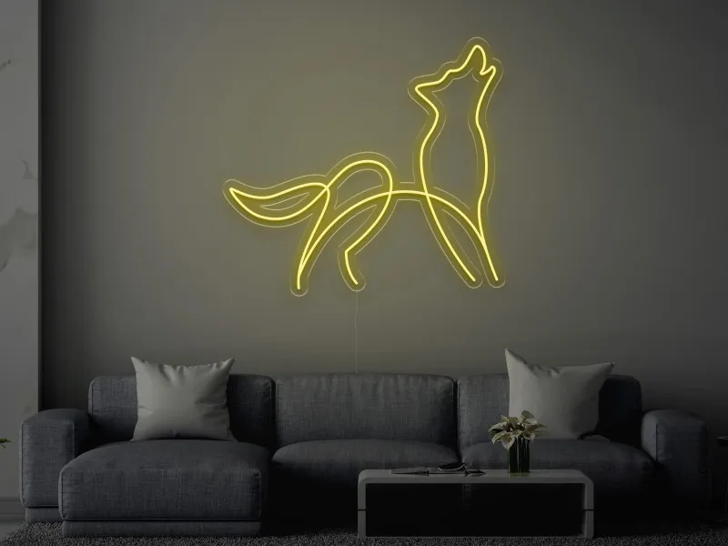 Wolf - Semn Luminos LED Neon