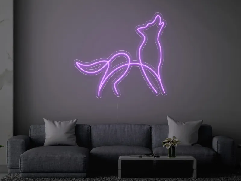 Wolf - Semn Luminos LED Neon