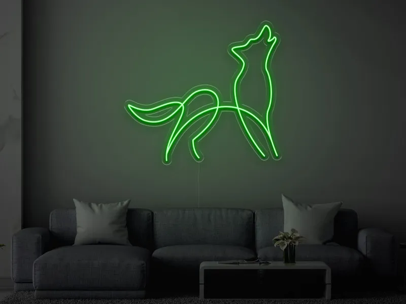 Wolf - Semn Luminos LED Neon
