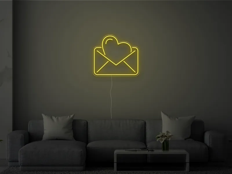 Letters of the Heart - Insegna Neon LED