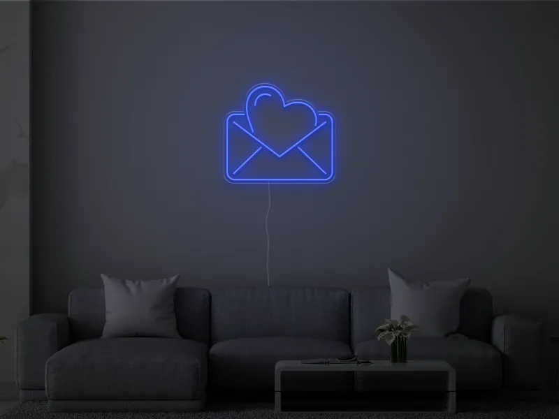 Letters of the Heart - Insegna Neon LED