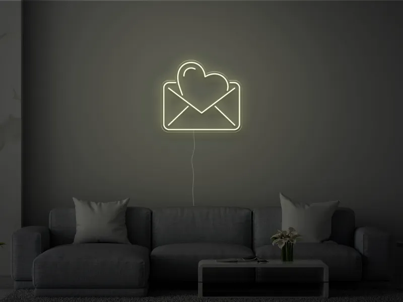 Letters of the Heart - Insegna Neon LED