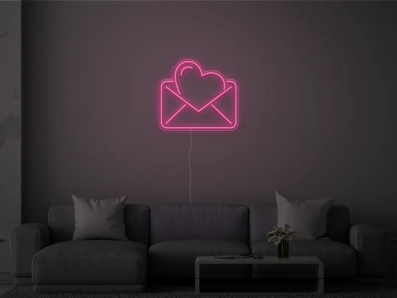 Letters of the Heart - Insegna Neon LED