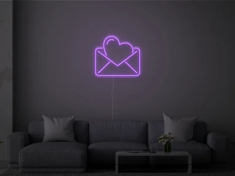 Letters of the Heart - Insegna Neon LED