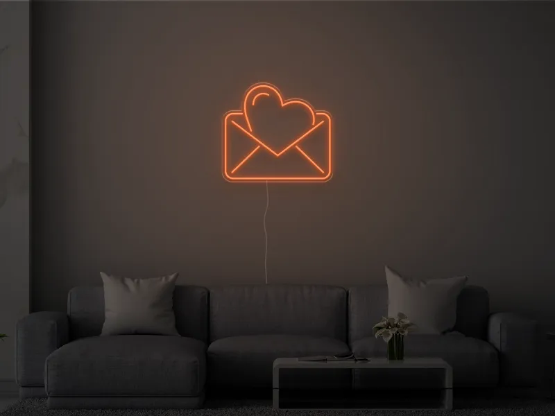 Letters of the Heart - Insegna Neon LED