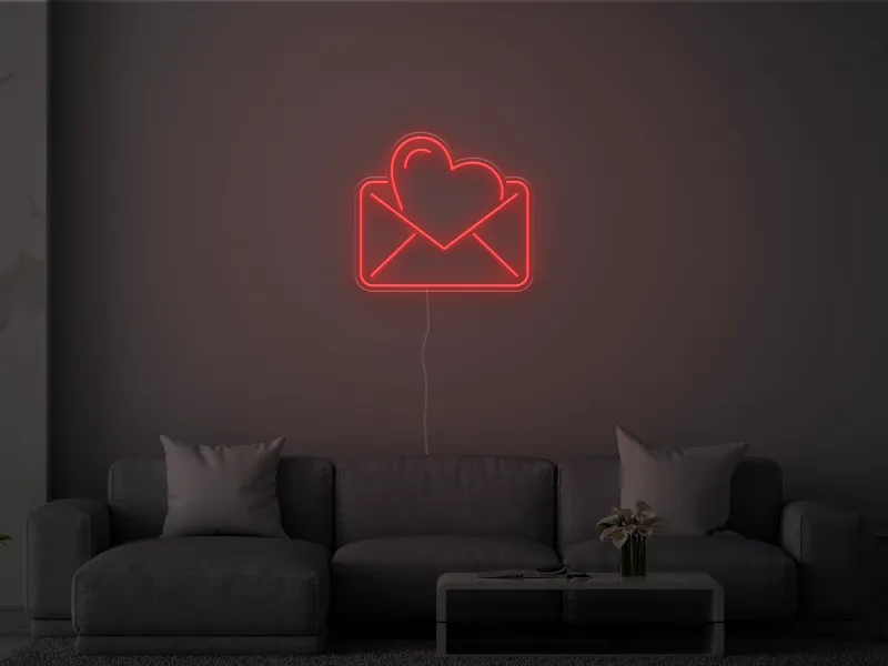 Letters of the Heart - Insegna Neon LED