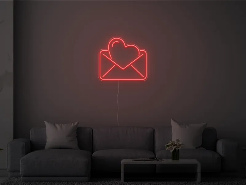 Letters of the Heart - Insegna Neon LED