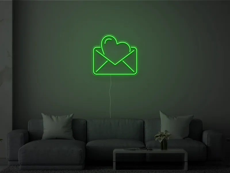 Letters of the Heart - Insegna Neon LED