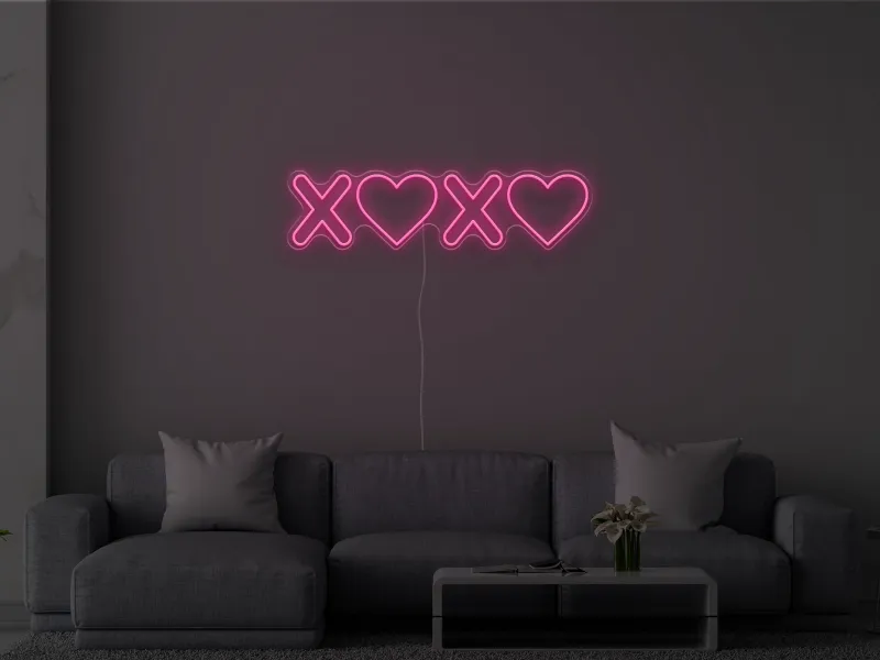 XOXO  - Insegna Neon LED
