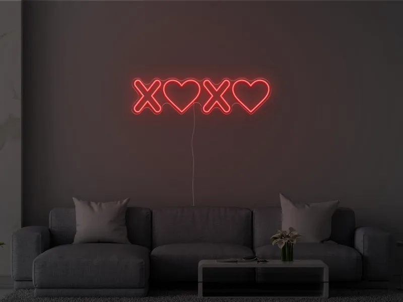 XOXO  - Insegna Neon LED