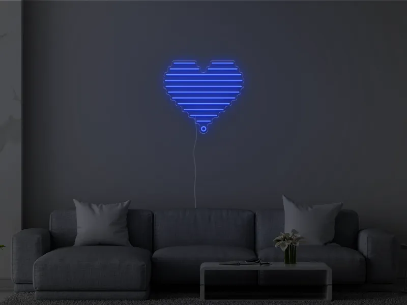 Geometric Passion - Insegna Neon LED