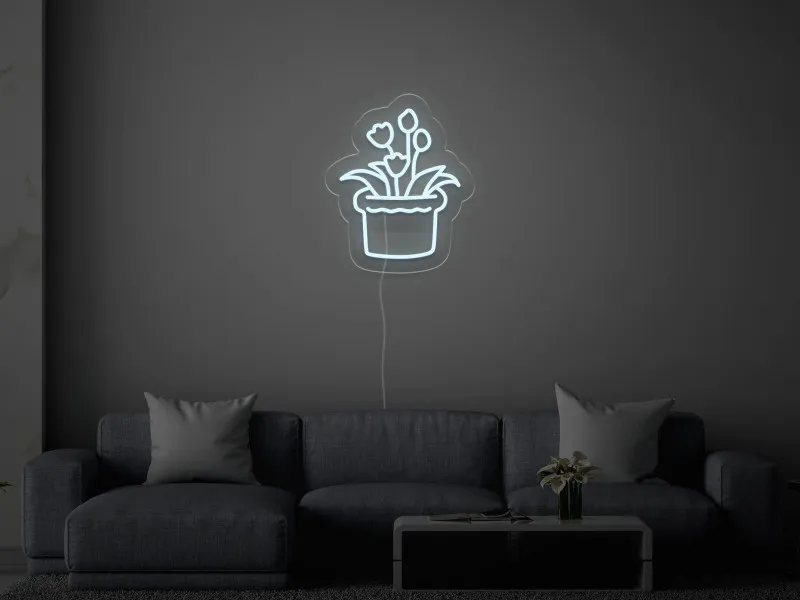 Potted Plants - Neon LED Sign