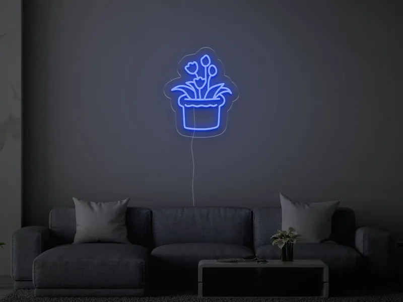 Potted Plants - Neon LED Sign