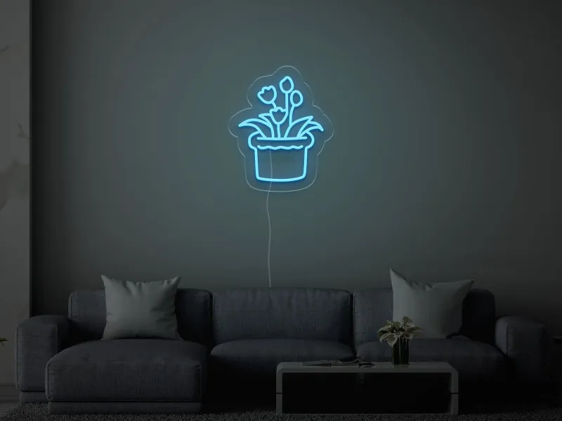 Potted Plants - Neon LED Sign