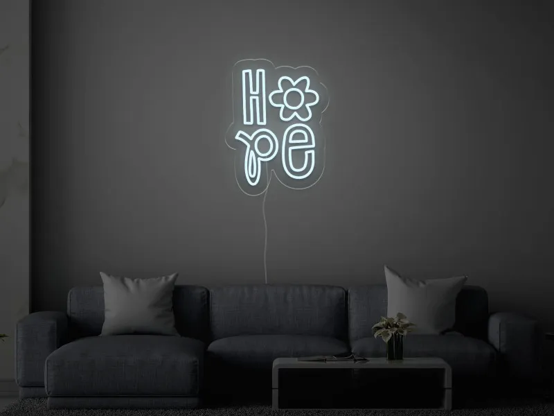 HOPE - Insegna Neon LED